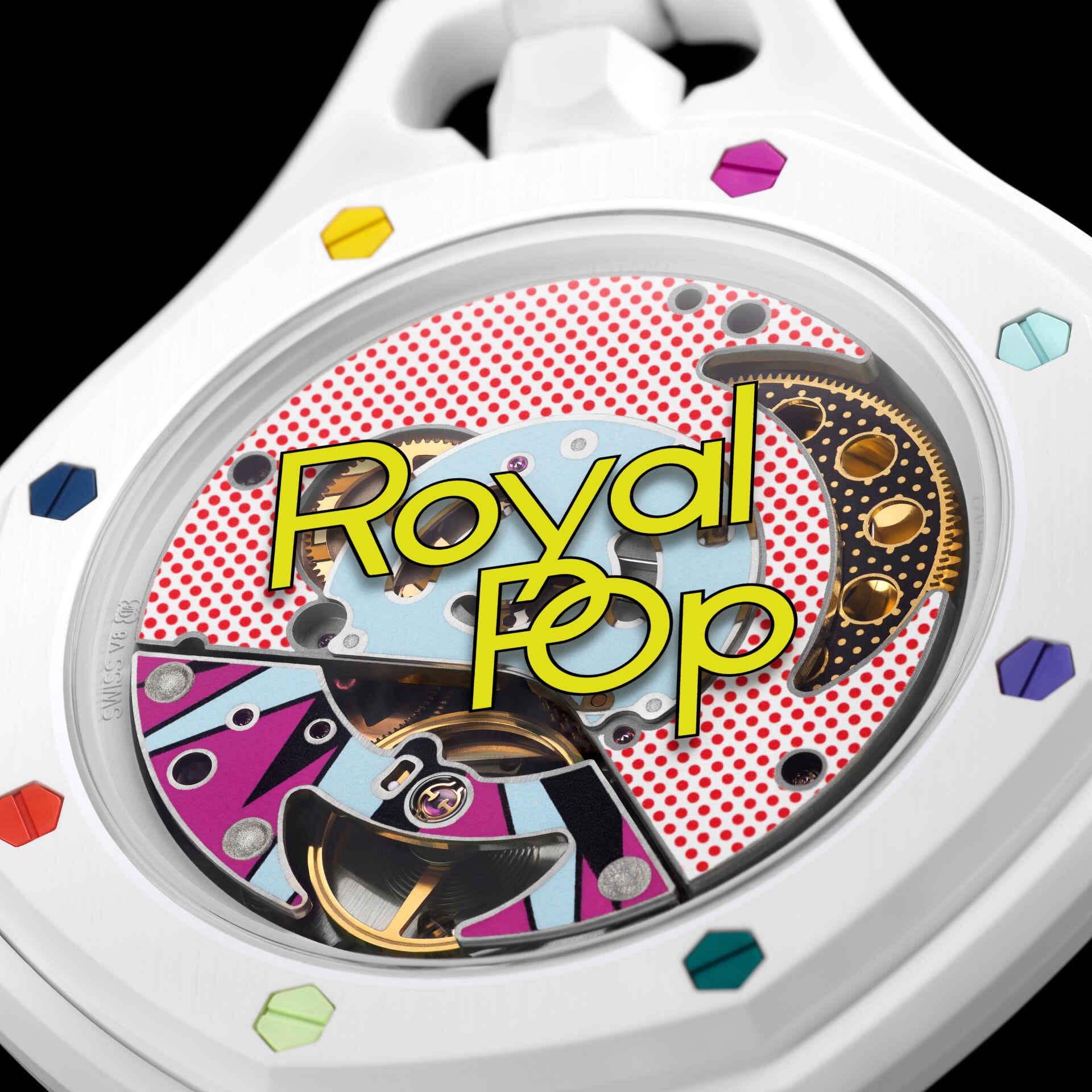 Huit Blanc — Royal Pop Watch