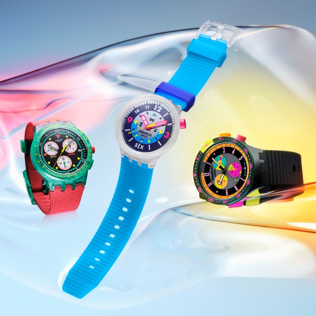 SWATCH NEON SEPPIA